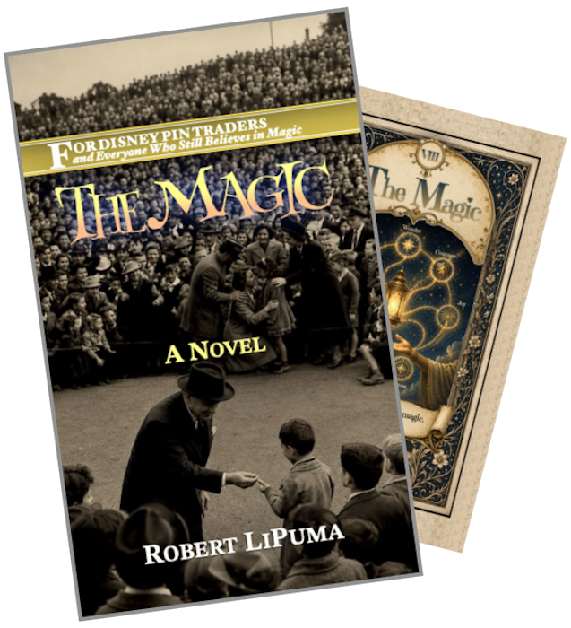 The Magic — signed novel paired with a Keeper's Deck collector card
